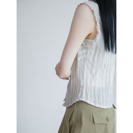 《予約販売》vinatge like sleeveless/2colors_nb0417