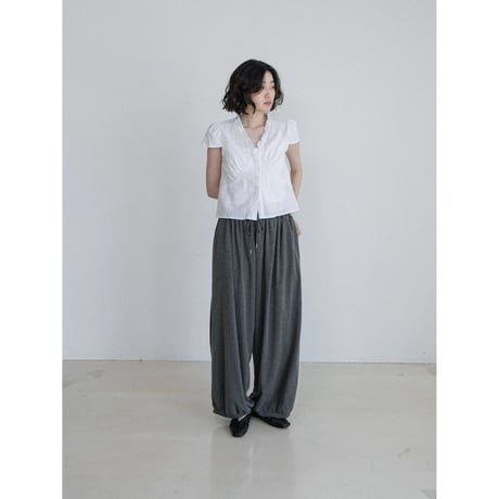 《予約販売》gather flat shoes/2colors_na0816