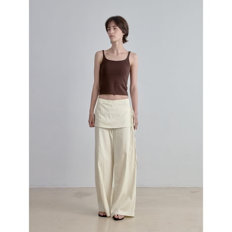 《予約販売》accent cup in bra camisole/4colors_nt2606