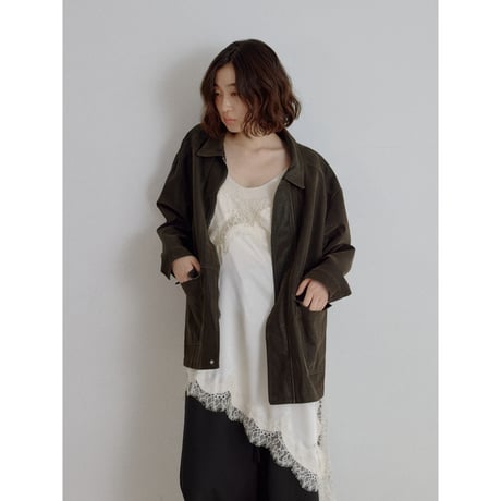 《予約販売》satin lacy tunic/2colors_nt2699