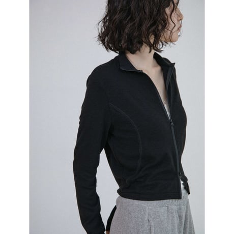 《予約販売》finger hole zipup tops/2colors_nt2692
