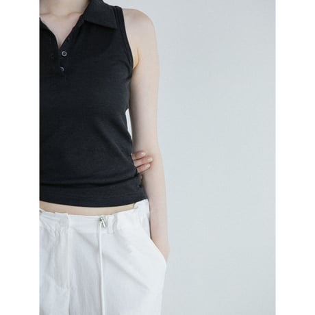 《予約販売》henly neck sleeveless/3colors_nt2626