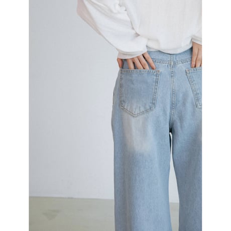 《予約販売》clash wide jeans_nj0153