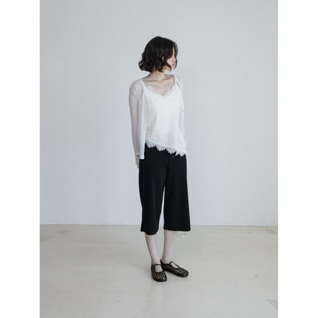 《予約販売》lacy velours camisole/2colors_nt2656