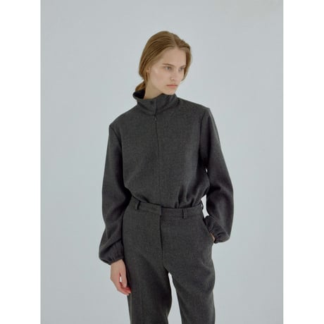 【NOKCHA original】wool half zip 2way tops/2colors_nt2711