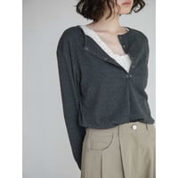 《予約販売》henley neck lib tops/3colors_nt2681