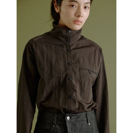 【NOKCHA original】washer raglan sleeve shirt/2colors_nb0435