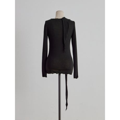 《予約販売》neck accent tops/2colors_nt2702