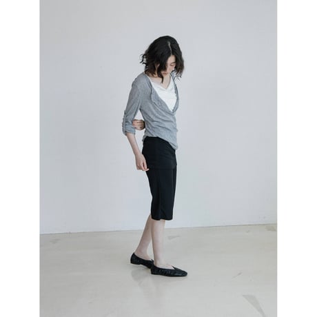 《予約販売》henley neck 2way tops/2colors_nt2663