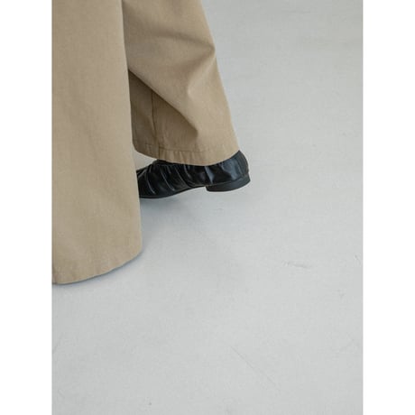 《予約販売》gather flat shoes/2colors_na0816