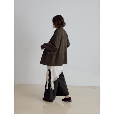 《予約販売》satin lacy tunic/2colors_nt2699