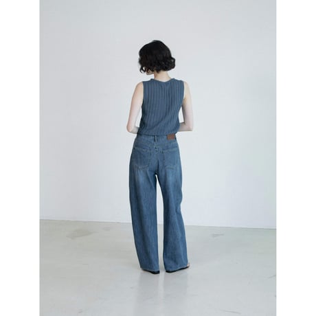 《予約販売》blue light wide jeans_nj0195