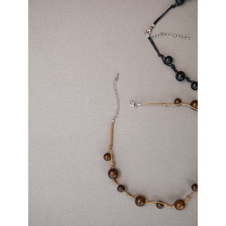 《予約販売》stone like necklace/2colors_na0825