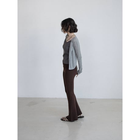 《予約販売》sheer lib knit cardigan/3colors_nt2665