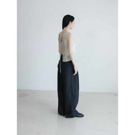《予約販売》glossy back accent sleeveless/2colors_nb0416