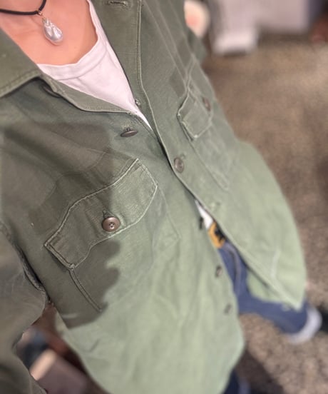 70s vintage military shirt