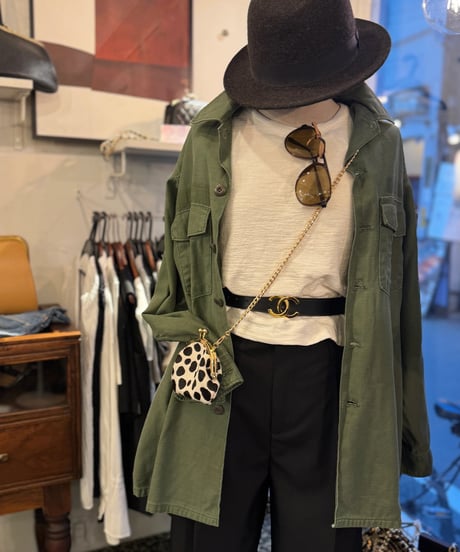 70s vintage military shirt