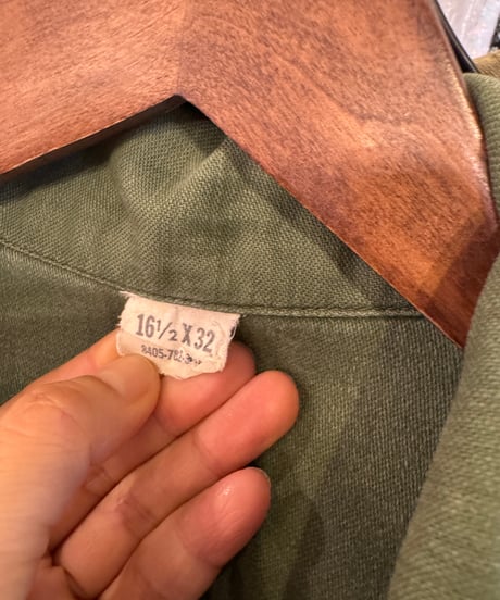70s vintage military shirt