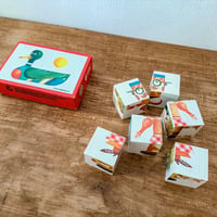 木製キューブパズル