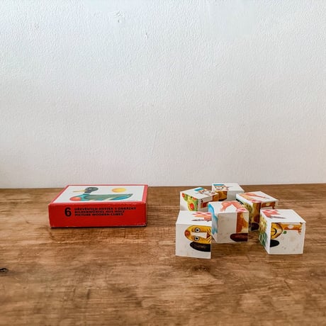 木製キューブパズル