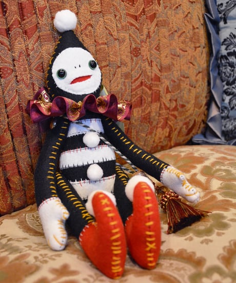 kki.2749　危機裸裸VOODOO DOOL。＜No1　Kicky Boo白黒ちゃん＞