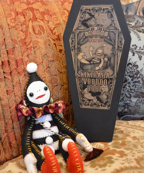 kki.2749　危機裸裸VOODOO DOOL。＜No1　Kicky Boo白黒ちゃん＞