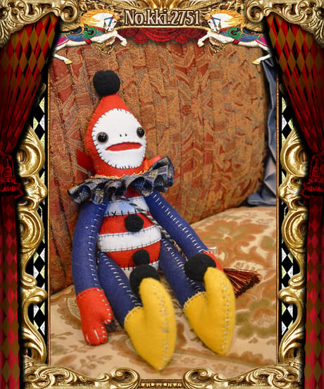 kki.2751　危機裸裸VOODOO DOOL。＜No3　Kicky Boo赤青ちゃん＞