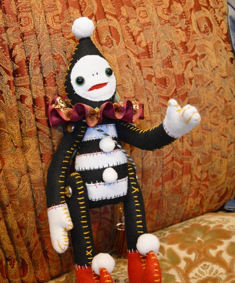 kki.2749　危機裸裸VOODOO DOOL。＜No1　Kicky Boo白黒ちゃん＞