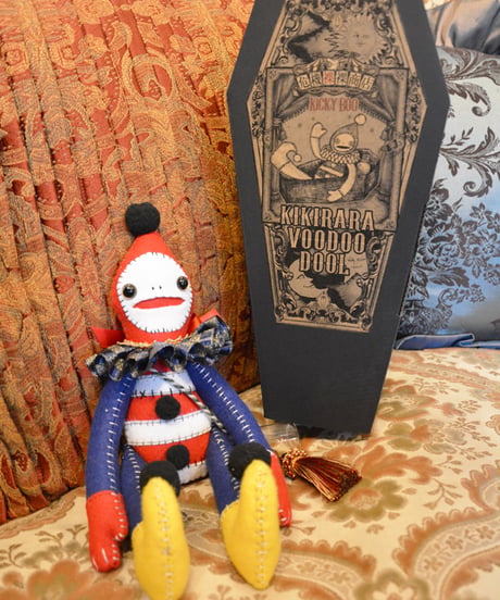 kki.2751　危機裸裸VOODOO DOOL。＜No3　Kicky Boo赤青ちゃん＞