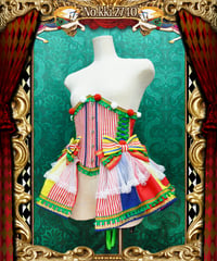 kki.2740　Let's go to the circus！フリルバッスルウエストコルセット。