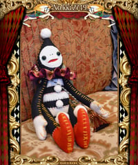 kki.2749　危機裸裸VOODOO DOOL。＜No1　Kicky Boo白黒ちゃん＞