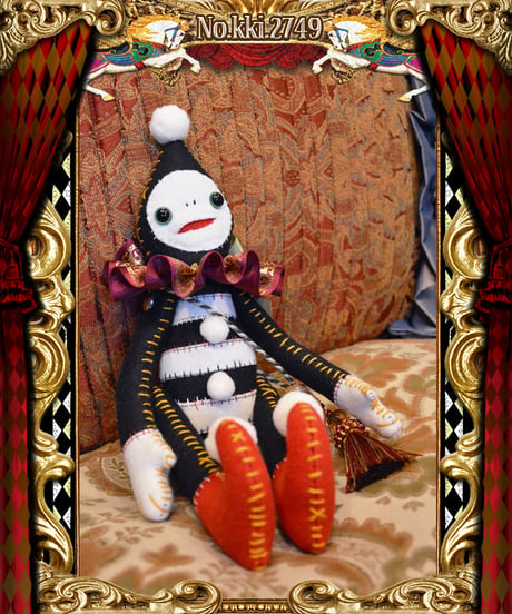 kki.2749　危機裸裸VOODOO DOOL。＜No1　Kicky Boo白黒ちゃん＞
