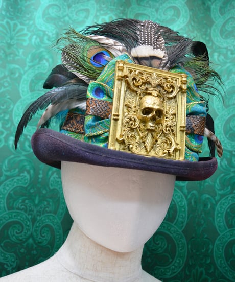 kki.2757　GRAVEYARD GENTLEMAN HAT。