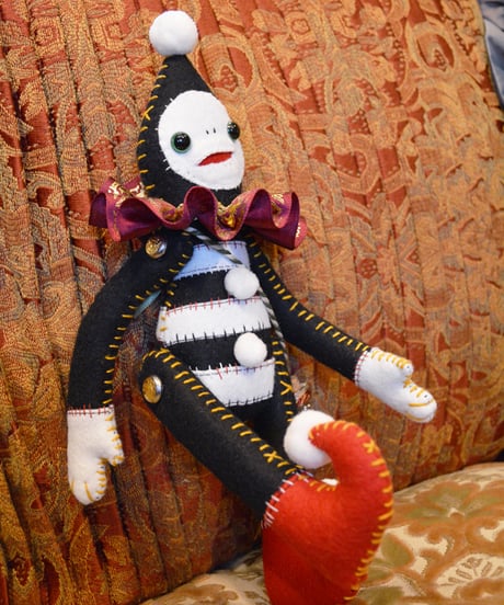 kki.2749　危機裸裸VOODOO DOOL。＜No1　Kicky Boo白黒ちゃん＞