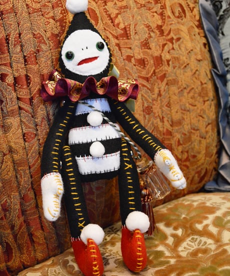 kki.2749　危機裸裸VOODOO DOOL。＜No1　Kicky Boo白黒ちゃん＞