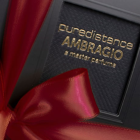 Puredistance Ambragio scented card blotter