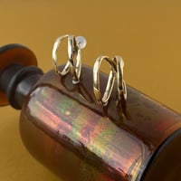 ダブルリングピアス&イヤリング