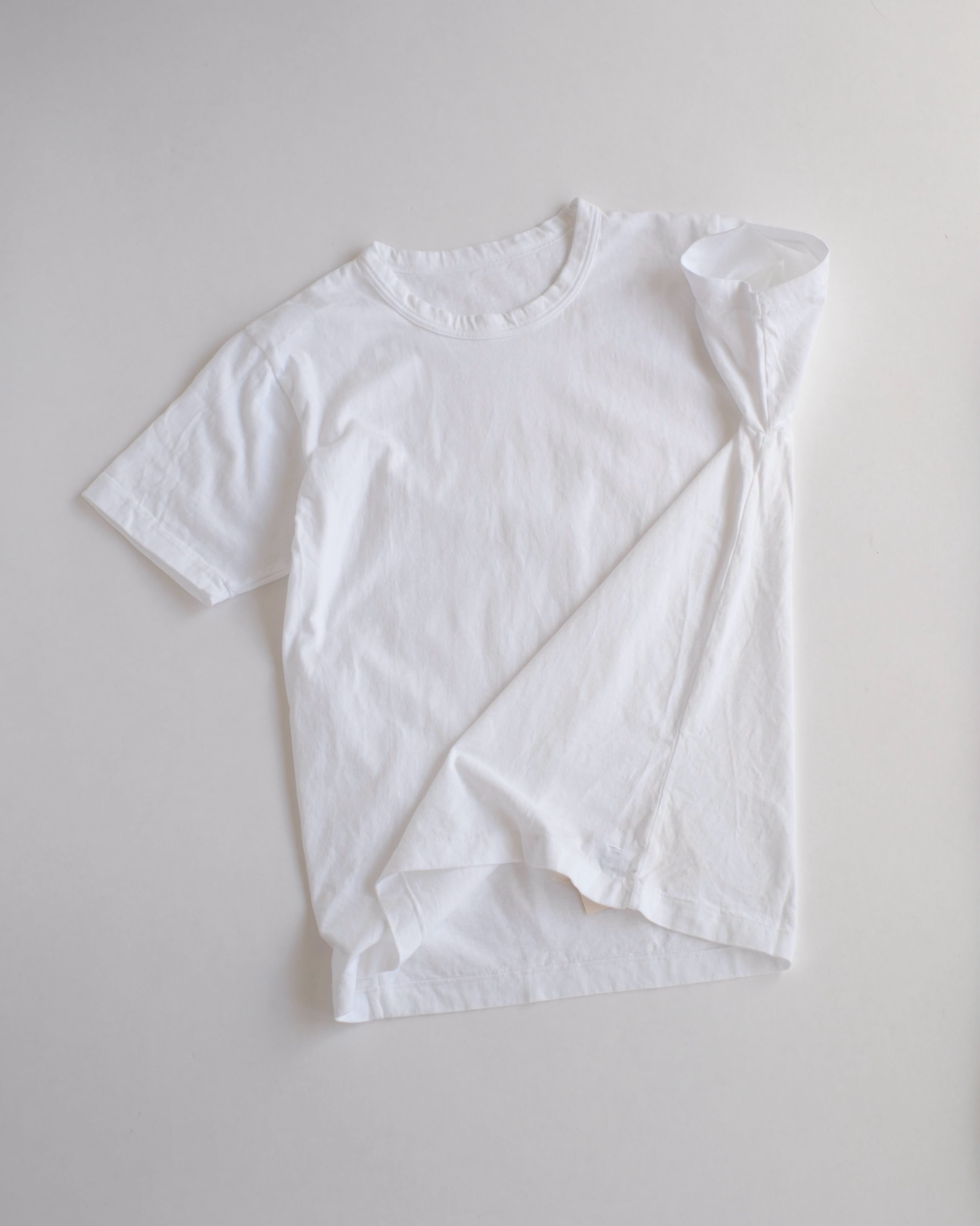MAROBAYA｜脇ハギTシャツ半袖（白） | 84