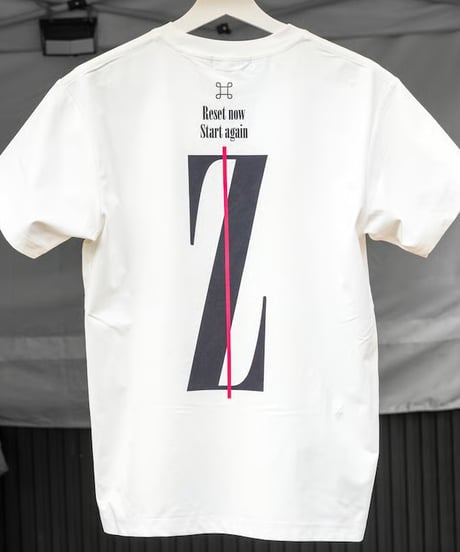 【S,L残り1点】CONTROL+Z T-shirt ／コントロールゼットTシャツ（White／ホワイト）