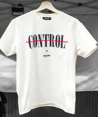 【S,L残り1点】CONTROL+Z T-shirt ／コントロールゼットTシャツ（White／ホワイト）