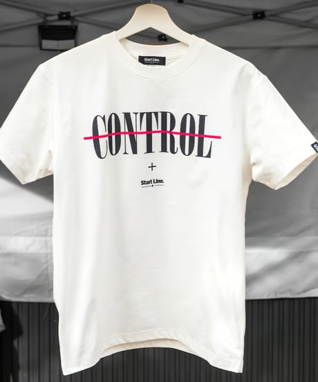 【S,L残り1点】CONTROL+Z T-shirt ／コントロールゼットTシャツ（White／ホワイト）