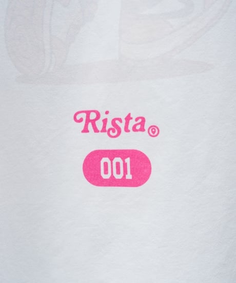 【S,M残り1点】Rista T-shirt／リスタTシャツ（White／ホワイト）