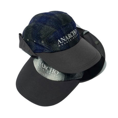 MOUNTAIN RESEARCH "E.H. Cap(Gray Check / Blue Check)"