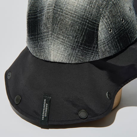 MOUNTAIN RESEARCH "E.H. Cap(Gray Check / Blue Check)"