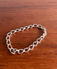 シルバー　チェーンブレスレット