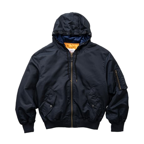 SPECIAL GUEST K.K.| Hooded Flight jacket (Navy)