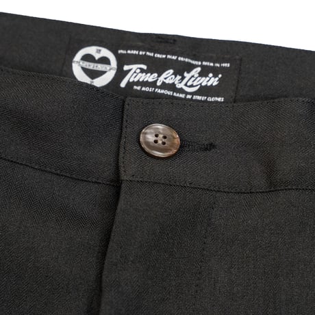 Time For Livin‘ / POISE SLACKS (BLACK)