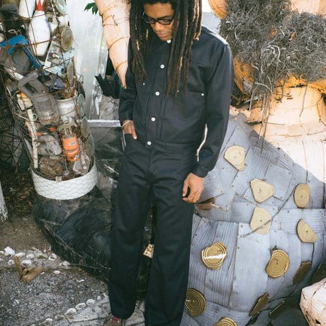 BRAIN DEAD | SERGE WOOL TYPE 00 PANT (BLACK)