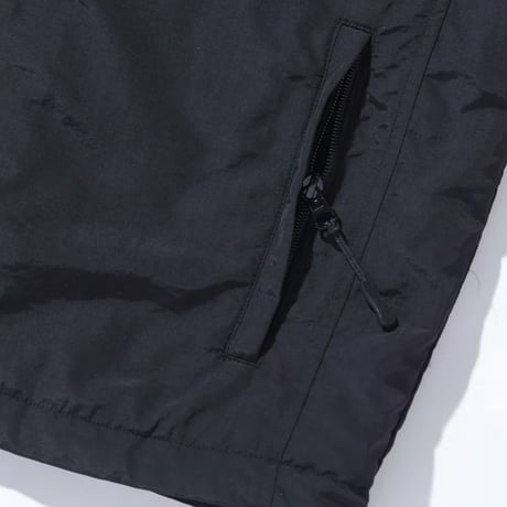 XLARGE | NYLON HOODED VEST(BLACK)