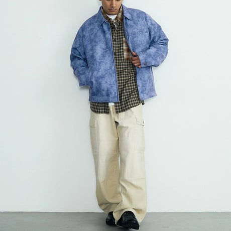 XLARGE | CROC SUEDE JACKET(NAVY)